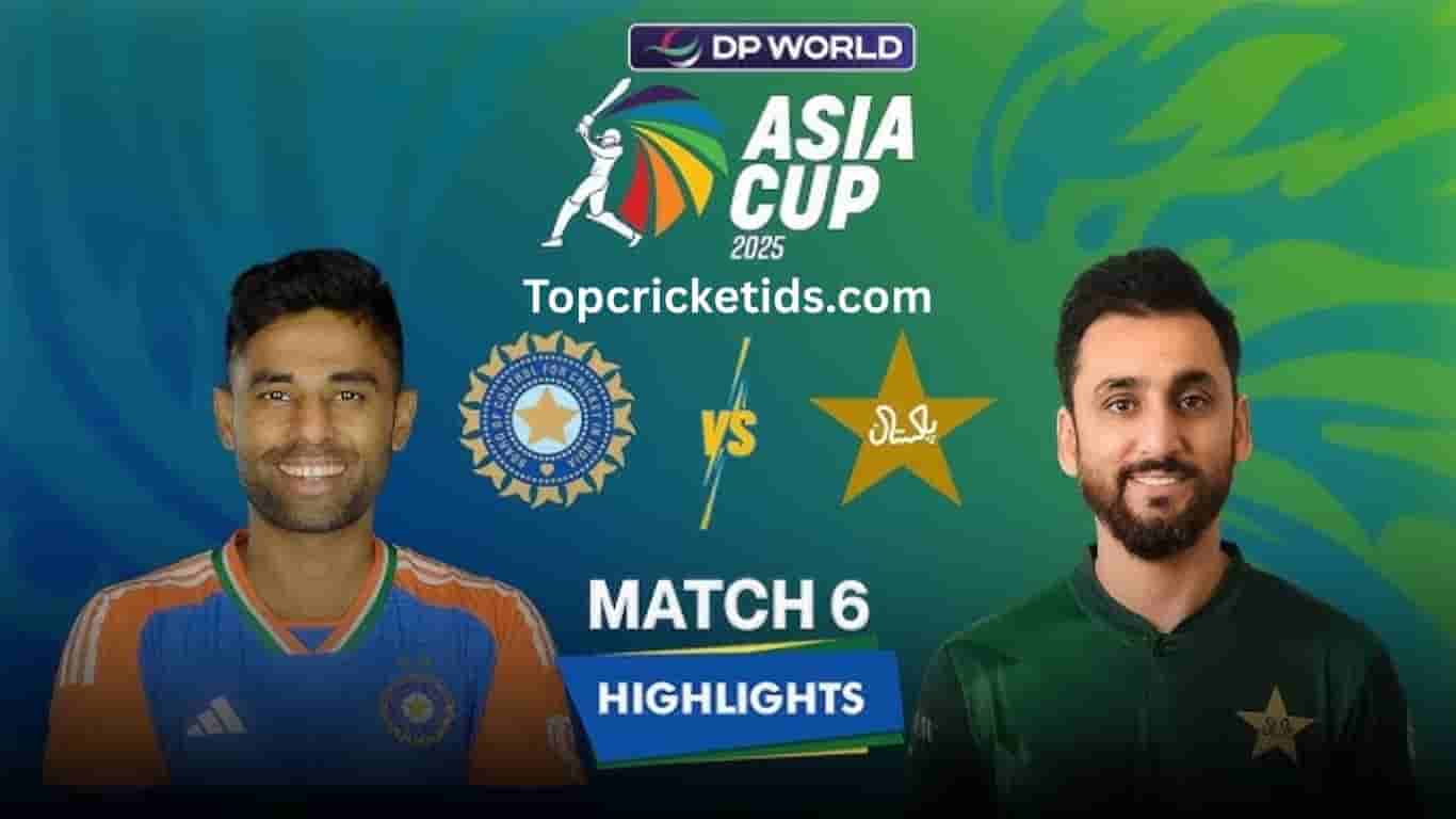 India vs pakisthan asia cup final match - Topcricketids.com