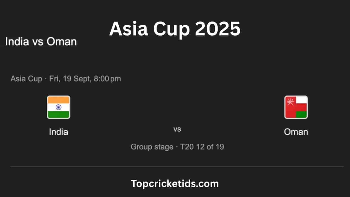 Pakistan vs UAE 2025 asia cup