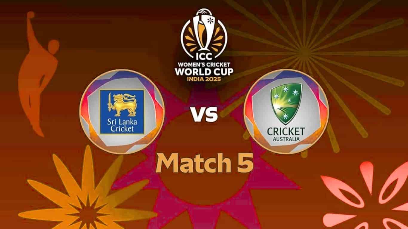 Sri Lanka vs Australia-ICC Women's World Cup 2025