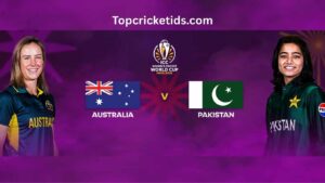 Australia vs Pakistan - women world cup 2025